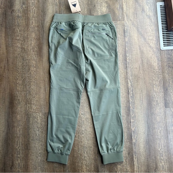 Burton Mens Forest Moss Olive Green Multipath Joggers Athletic Pants - Picture 3 of 6